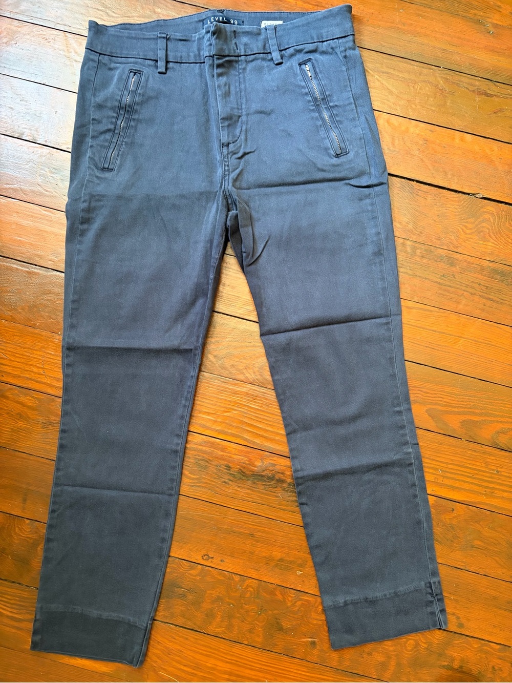 Level 99 Women’s Navy Slim Chino Pants